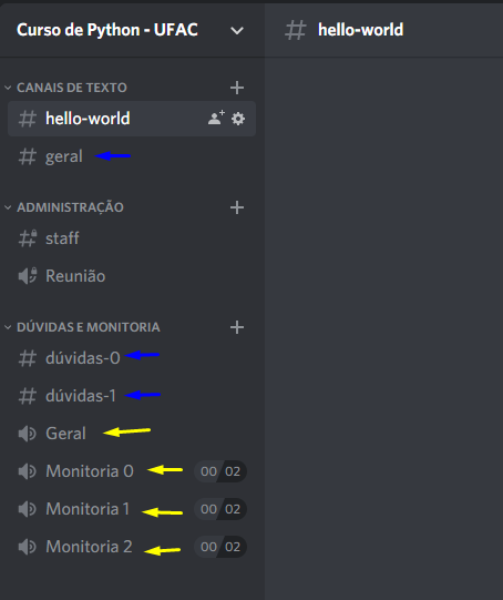 Lista do Discord